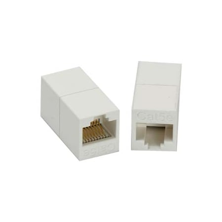 Bestlink Netware CAT5e RJ45 Inline Coupler- White 102001WT